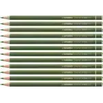 Lápices de Color, Original, Cuerpo Hexagonal, Mina 2.5 mm, Caja x 12 Unds.,  Verde Oliva