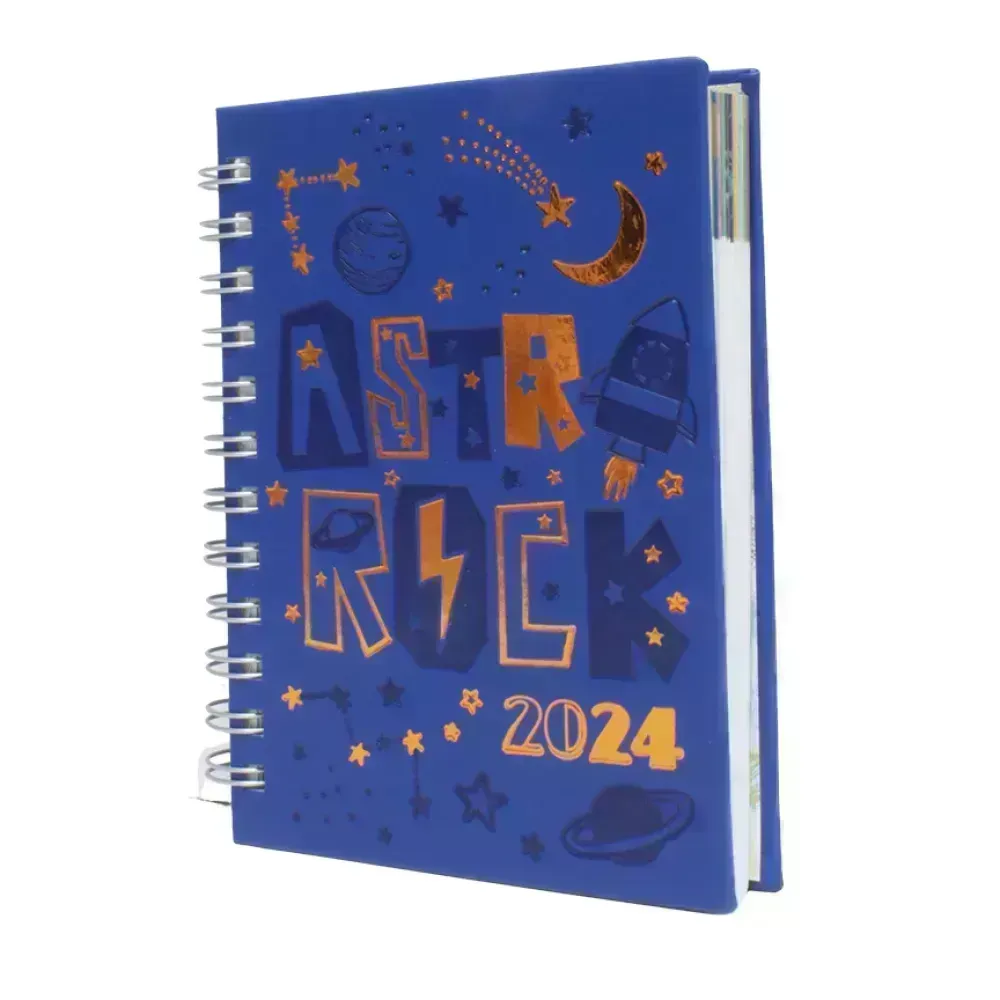 Agenda, ESPIRAL DISEÑOS diaria 11.60 cm x 16.50 cm