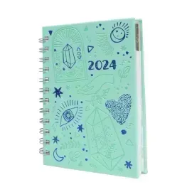Agenda, ESPIRAL DISEÑOS diaria 11.60 cm x 16.50 cm