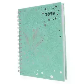 Agenda, ESPIRAL DISEÑOS, diaria  14.50 cm x 20.50 cm
