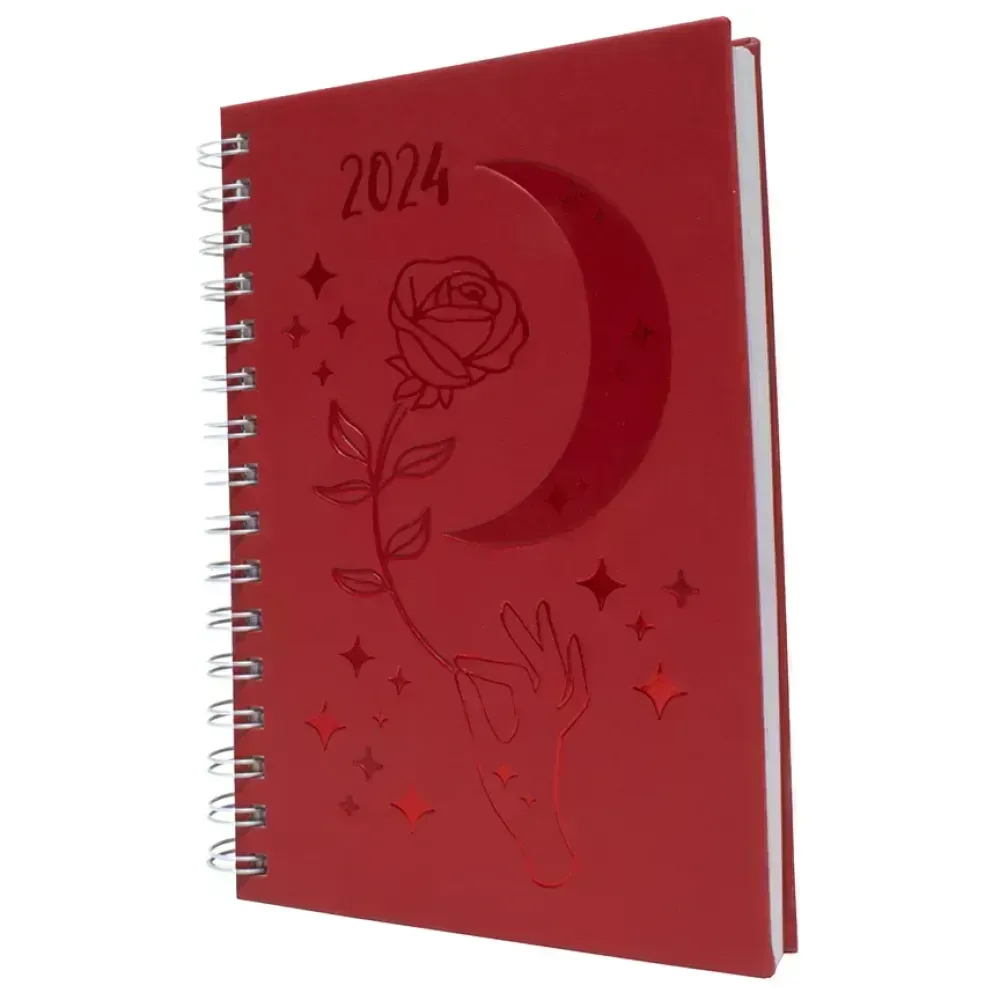 Agenda, ESPIRAL DISEÑOS, diaria  14.50 cm x 20.50 cm