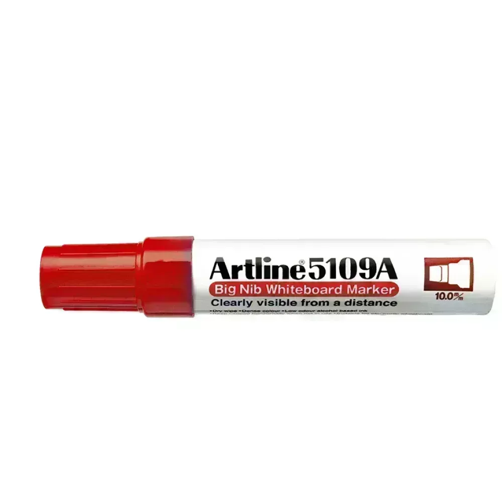Marc. Pizarra, Recarg, Jumbo 10 mm, Rojo, 1 Und.