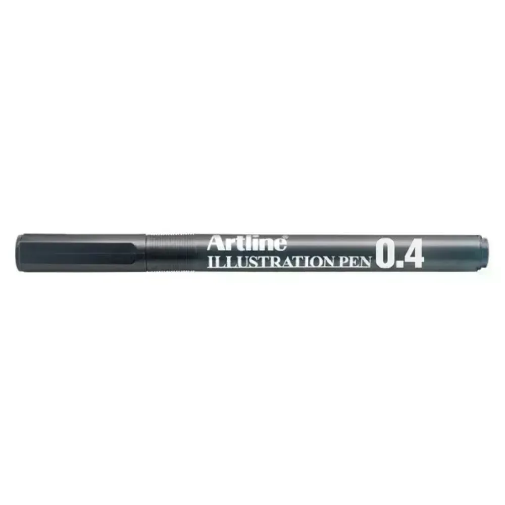 Tiralineas, Ilustration Pen, 0.4 mm, Negro, 1 Und.