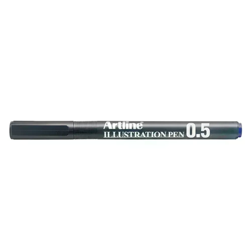Tiralineas, Ilustration Pen, 0.5 mm, Azul, 1 Und.