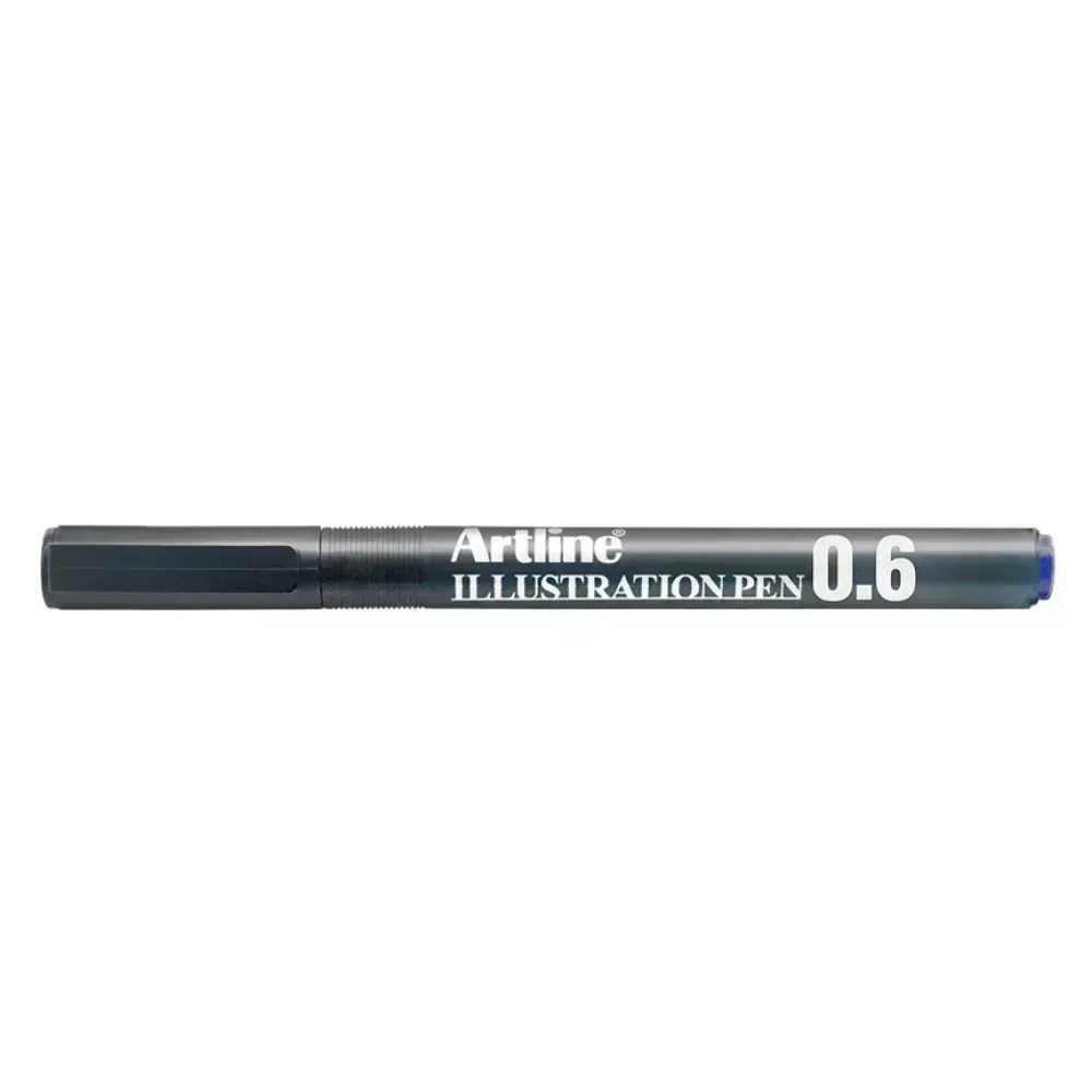 Tiralineas, Ilustration Pen, 0.6 mm, Azul, 1 Und.