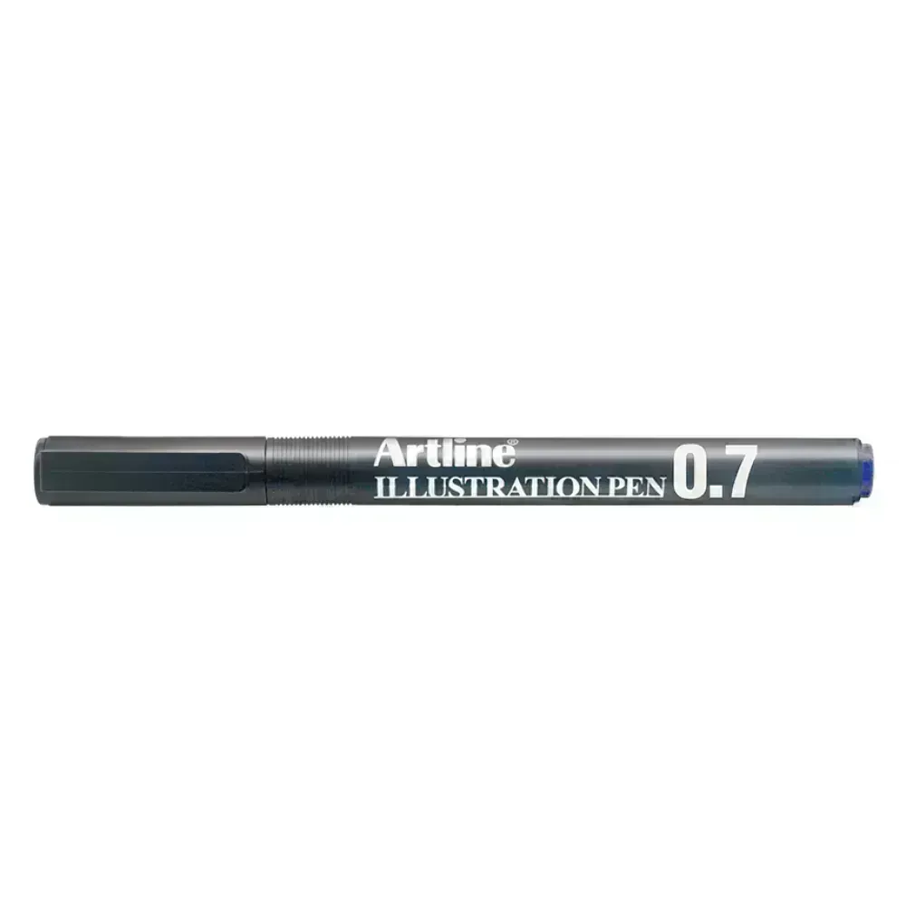 Tiralineas, Ilustration Pen, 0.7 mm, Azul, 1 Und.