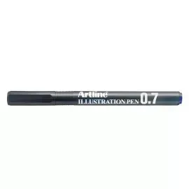 Tiralineas, Ilustration Pen, 0.7 mm, Azul, 1 Und.