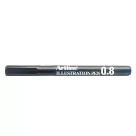 Tiralineas, Ilustration Pen, 0.8 mm, Azul, 1 Und.
