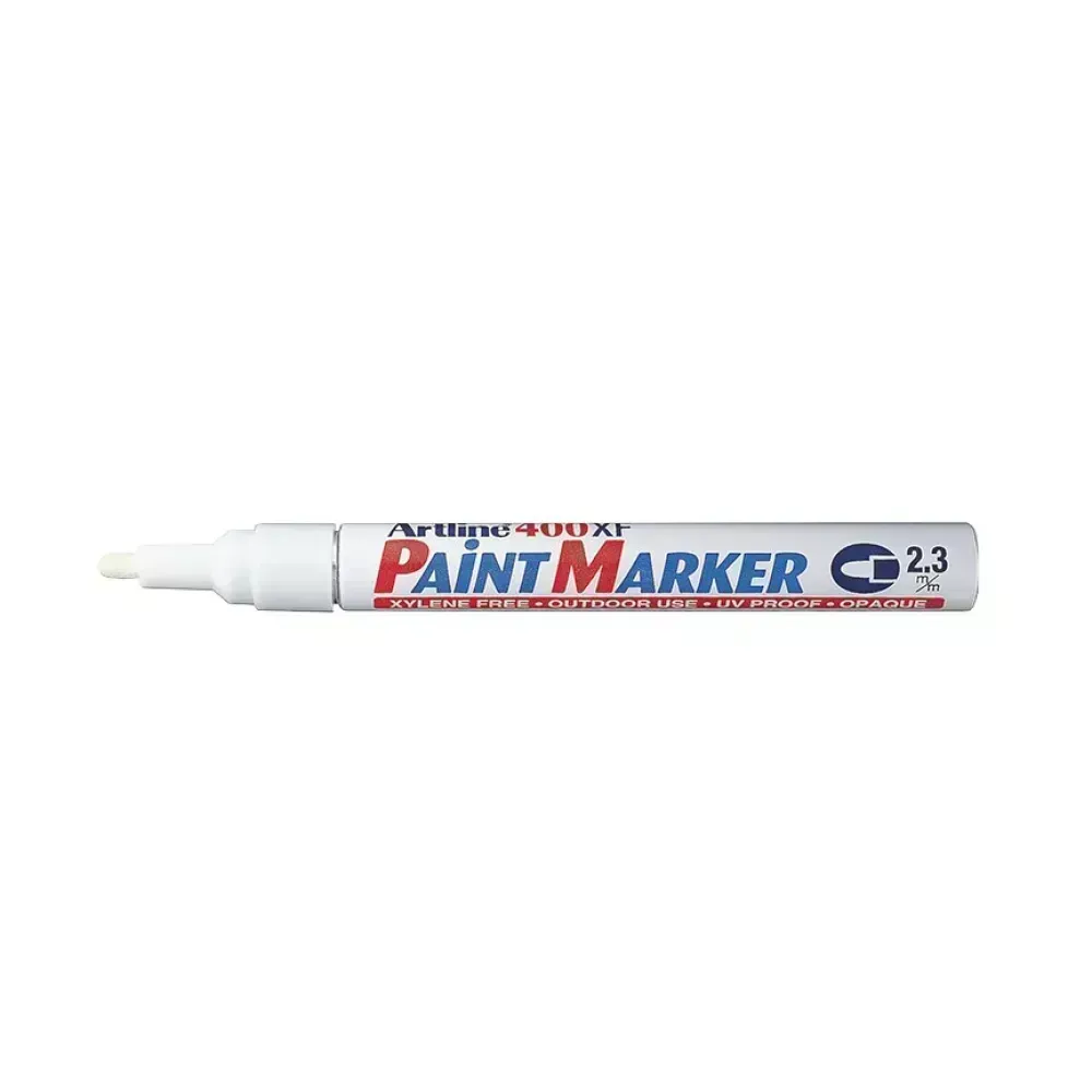 Marc. Pintura, Paint Marker 400XF, 2.3 mm, Blanco, 1 Und