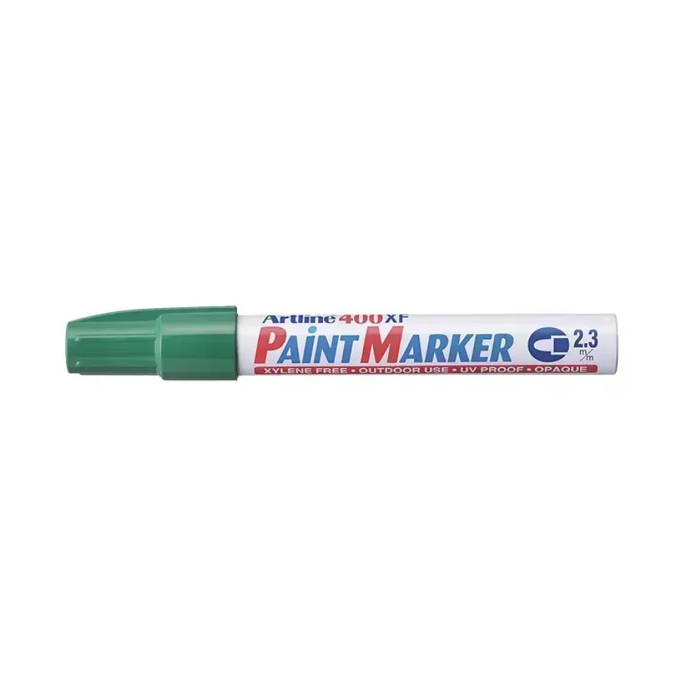 Marc. Pintura, Paint Marker 400XF, 2.3 mm, Verde, 1 Und