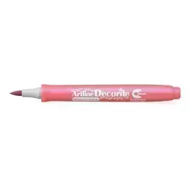 Marcadores, Decorite, Brush/Pincel, Rosado Metálico, 1 Und. 
