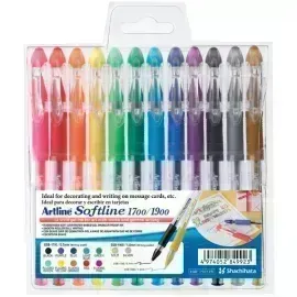 Boligrafo Gel, EGB1700, 0.7 mm, Est x 12 Unds. Surt.