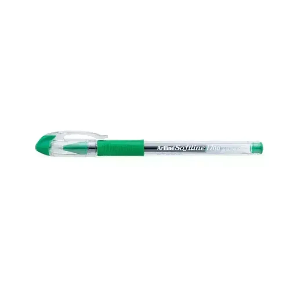 Boligrafo Gel, EGB1700, 0.7 mm, Verde, 1 Und.