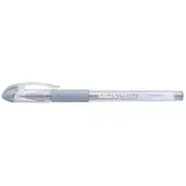 Boligrafo Gel, EGB1900, 1.0 mm, Plateado, 1 Und.