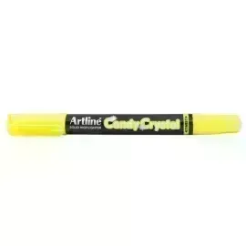 Resaltador Seco, Candy Crystal, Amarillo Fluo, 1 Und