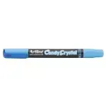Resaltador Seco, Candy Crystal, Azul Fluo, 1 Und