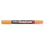 Resaltador Seco, Candy Crystal, Naranja Fluo, 1 Und