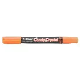 Resaltador Seco, Candy Crystal, Naranja Fluo, 1 Und