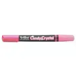 Resaltador Seco, Candy Crystal, Rosado Fluo, 1 Und