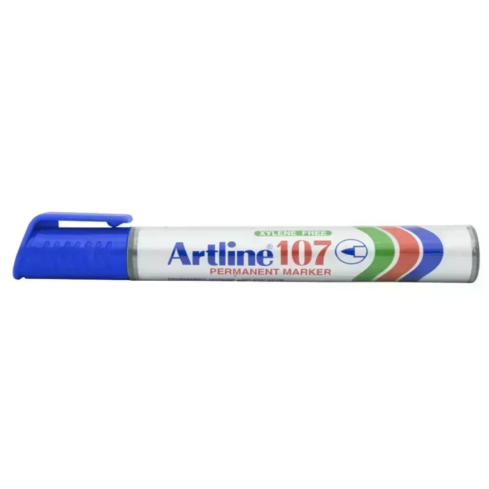 Marc. Permanentes, Punta Red. 1.5 mm, Azul, 1 Und