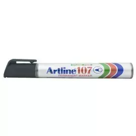 Marc. Permanentes, Punta Red. 1.5 mm, Negro, 1 Und