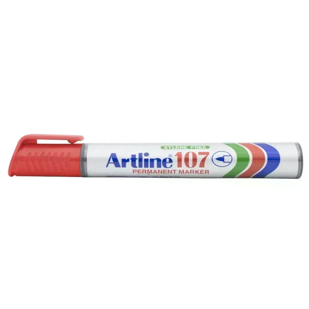Marc. Permanentes, Punta Red. 1.5 mm, Rojo, 1 Und