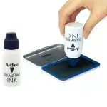 Tinta Recarga p. Almohadilla,  Roll-on x 50 mL, Negro, 1 Und.