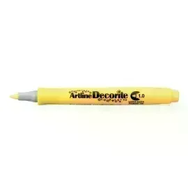 Marcadores, Decorite, 1.0 mm, Amarillo, 1 Und. 