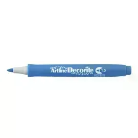 Marcadores, Decorite, 1.0 mm, Azul, 1 Und. 