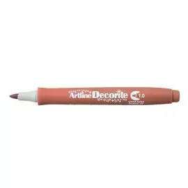 Marcadores, Decorite, 1.0 mm, Marrón, 1 Und. 