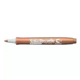 Marcadores, Decorite, 1.0 mm, Bronce Metálico, 1 Und. 
