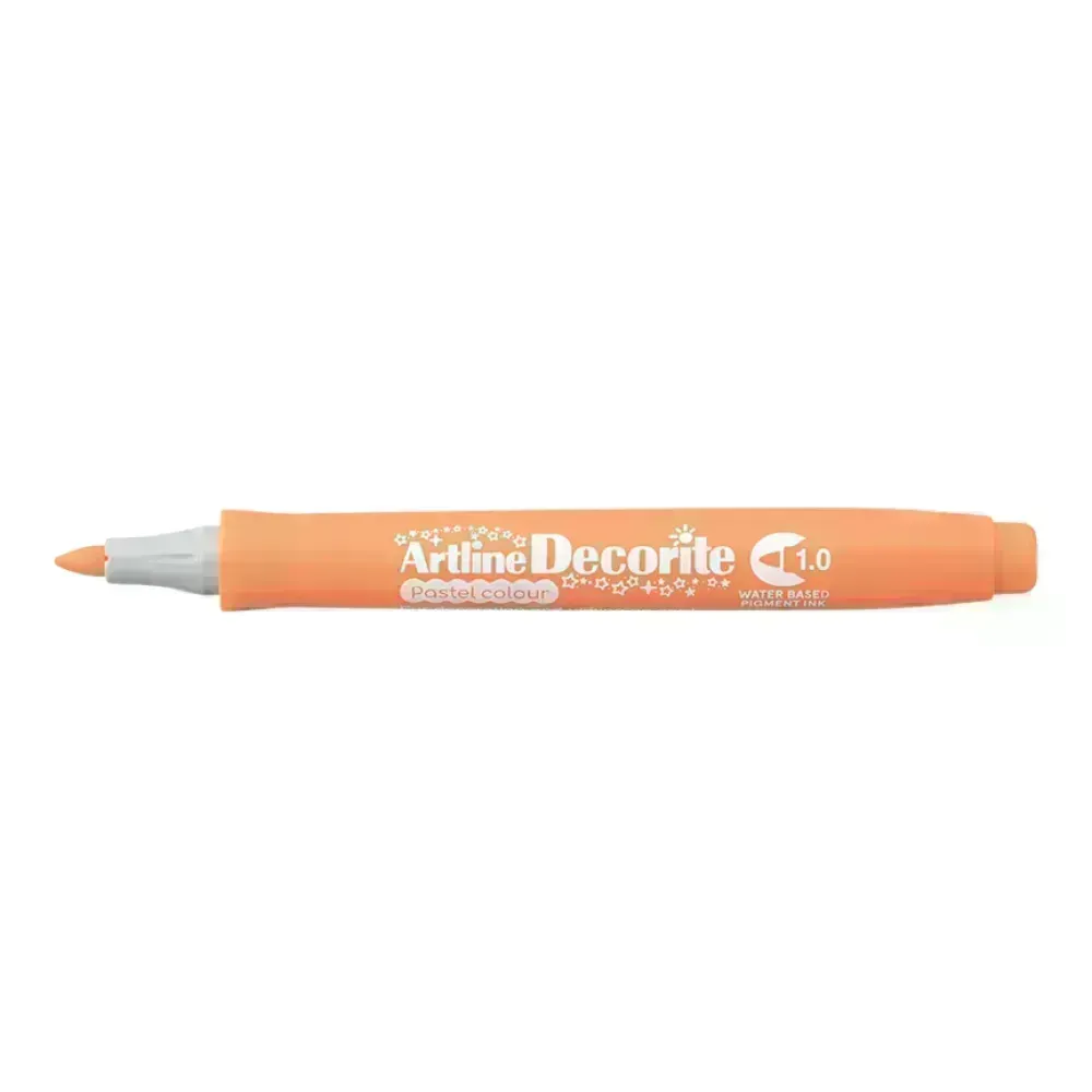 Marcadores, Decorite, 1.0 mm, Naranja Pastel, 1 Und. 