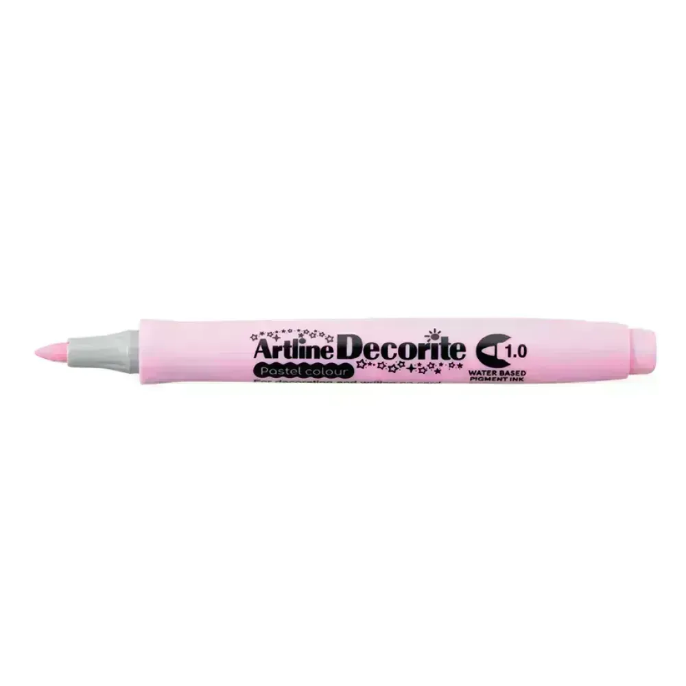 Marcadores, Decorite, 1.0 mm, Rosado Pastel, 1 Und. 