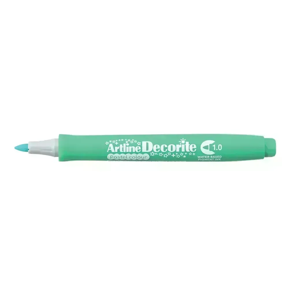 Marcadores, Decorite, 1.0 mm, Verde Pastel, 1 Und. 