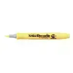Marcadores, Decorite, Brush/Pincel, Amarillo, 1 Und. 