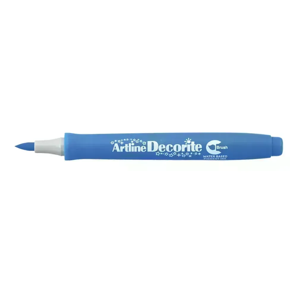 Marcadores, Decorite, Brush/Pincel, Azul, 1 Und. 
