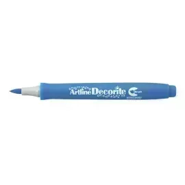 Marcadores, Decorite, Brush/Pincel, Azul, 1 Und. 