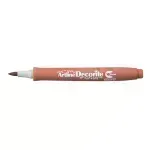 Marcadores, Decorite, Brush/Pincel, Marrón, 1 Und. 
