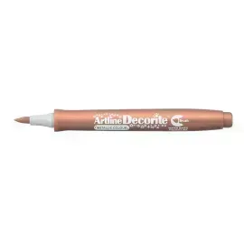 Marcadores, Decorite, Brush/Pincel, Bronce Metálico, 1 Und. 