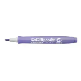 Marcadores, Decorite, Brush/Pincel, Morado Metálico, 1 Und. 