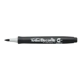 Marcadores, Decorite, Brush/Pincel, Negro, 1 Und. 