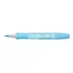 Marcadores, Decorite, Brush/Pincel, Azul Pastel, 1 Und. 