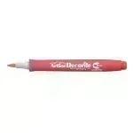 Marcadores, Decorite, Brush/Pincel, Rojo, 1 Und. 