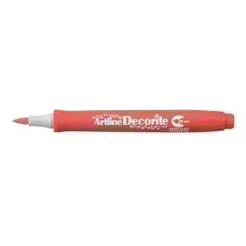Marcadores, Decorite, Brush/Pincel, Rojo, 1 Und. 