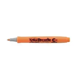 Marcadores, Decorite, 1.0 mm, Naranja Neón, 1 Und. 