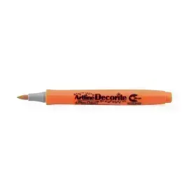 Marcadores, Decorite, Brush/Pincel, Naranja Neón, 1 Und. 
