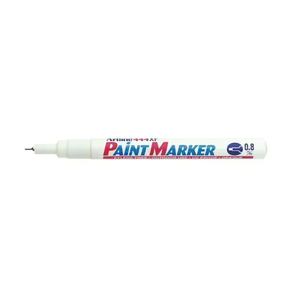 Marc. Pintura, Paint Marker 444XF, 0.8 mm, Blanco, 1 Und