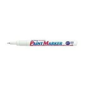 Marc. Pintura, Paint Marker 444XF, 0.8 mm, Blanco, 1 Und