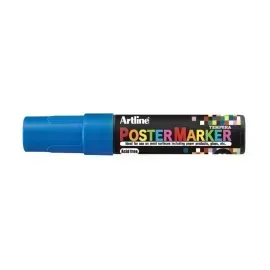Marcadores, Poster Marker, 12.0 mm, Azul, 1 Und