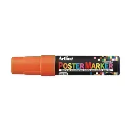 Marcadores, Poster Marker, 12.0 mm, Naranja Neón, 1 Und